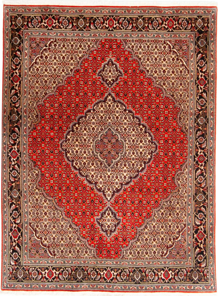 Περσικό χαλί Tabriz Mahi 198x147 198x147, Περσικό χαλί Οι κόμποι έγιναν με το χέρι