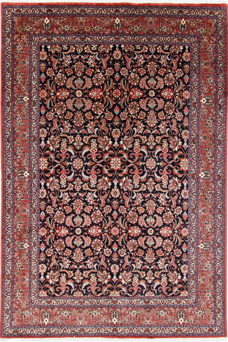 Persian Rug Bidjar 9'9"x6'8" 9'9"x6'8", Persian Rug Knotted by hand