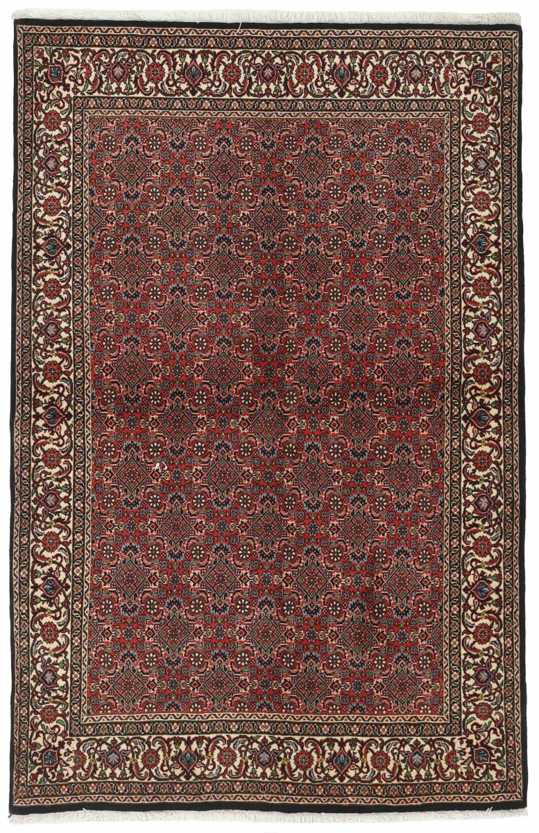 Persian Rug Bidjar Zanjan 7'0"x4'6" 7'0"x4'6", Persian Rug Knotted by hand