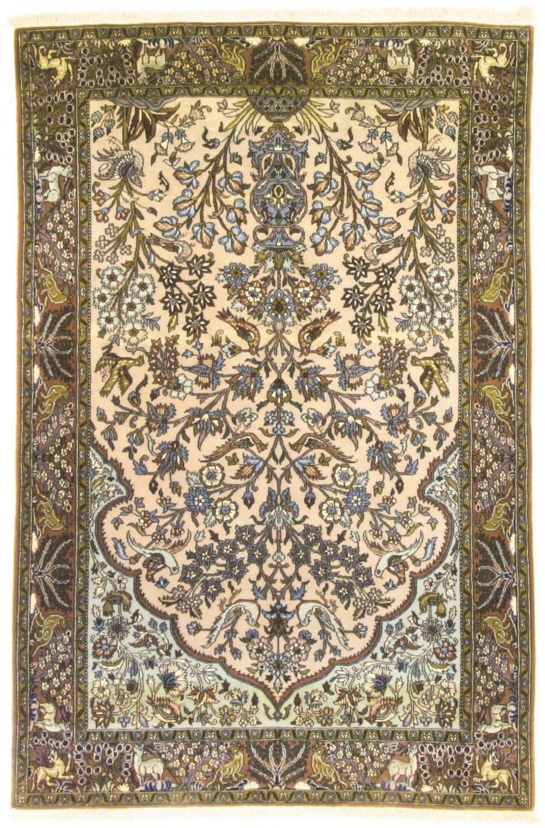 Persian Rug Qum 7'0"x4'8" 7'0"x4'8", Persian Rug Knotted by hand