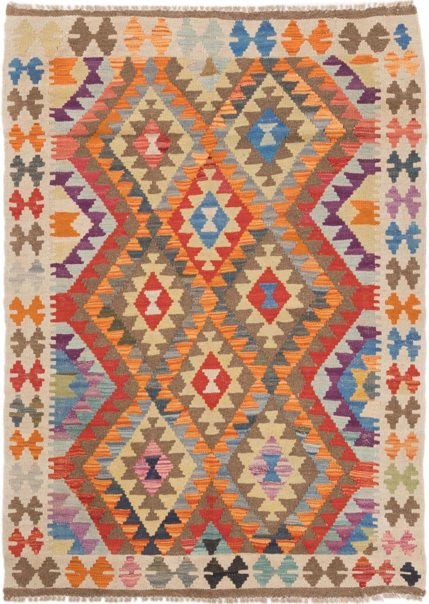 Afghansk tæppe Kelim Afghan 157x115 157x115, Persisk tæppe Håndvævet