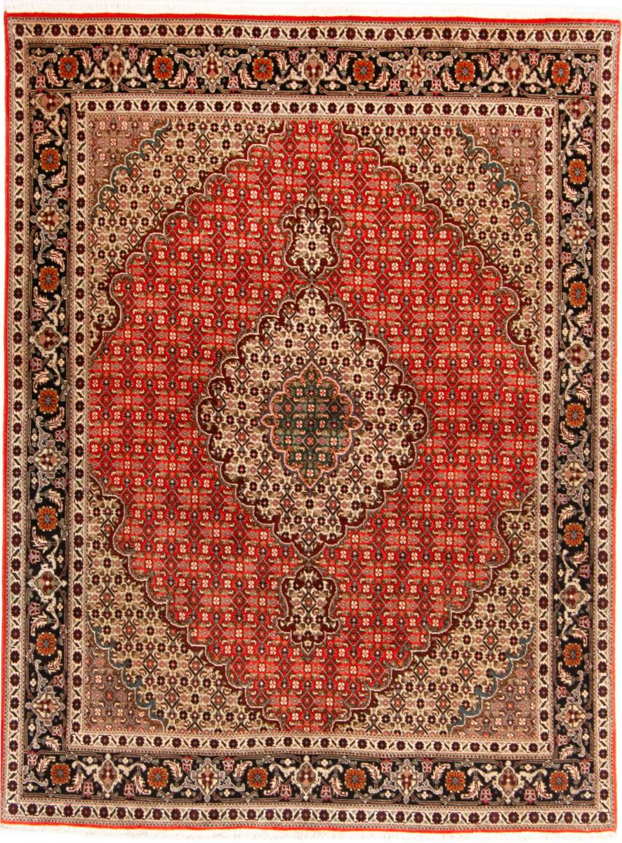 Persisk tæppe Tabriz Mahi 199x151 199x151, Persisk tæppe Knyttet i hånden