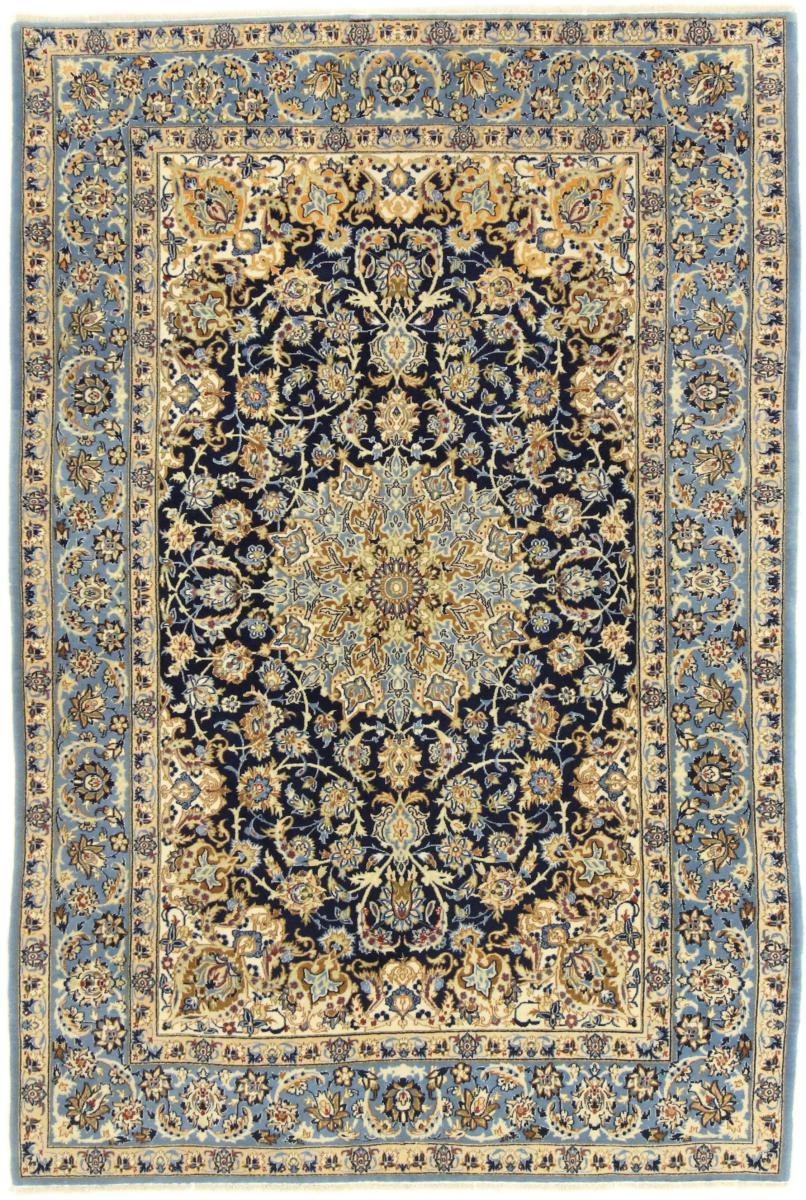 Persian Rug Isfahan 5'5"x3'6" 5'5"x3'6", Persian Rug Knotted by hand