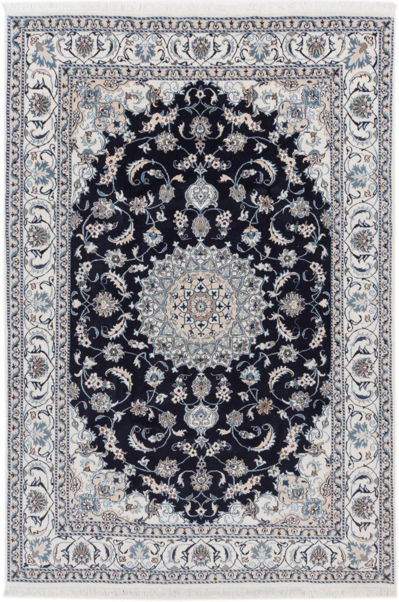  ペルシャ絨毯 ナイン 9'5"x6'4" 9'5"x6'4",  ペルシャ絨毯 手織り
