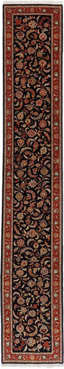  ペルシャ絨毯 タブリーズ 50Raj 13'2"x2'3" 13'2"x2'3",  ペルシャ絨毯 手織り