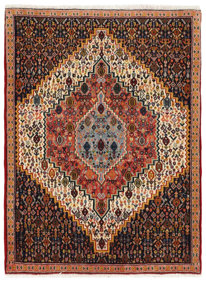 Persian Rug Senneh 3'3"x2'6" 3'3"x2'6", Persian Rug Knotted by hand