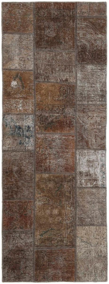 Persian Rug Patchwork 204x71 204x71, Persian Rug Knotted by hand