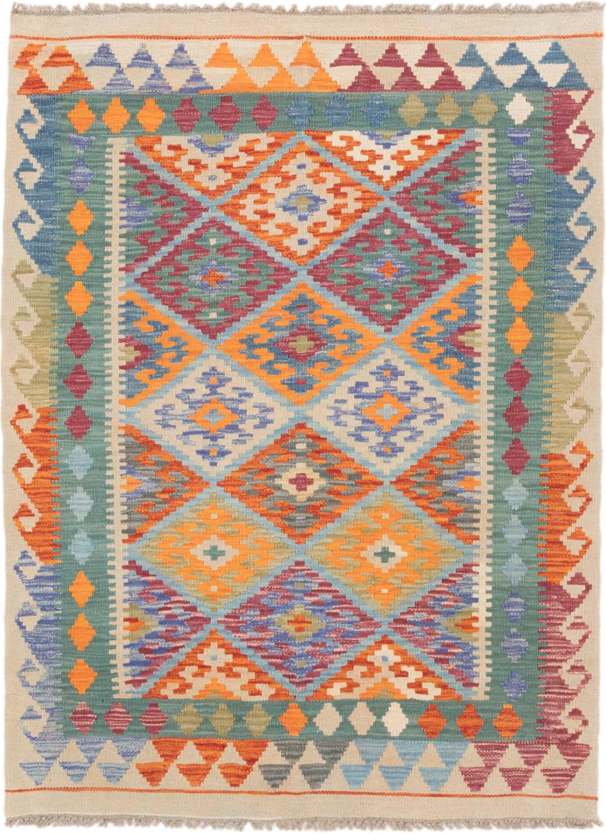 Dywan afgański Kilim Afghan 151x110 151x110, Dywan perski Ręcznie tkane