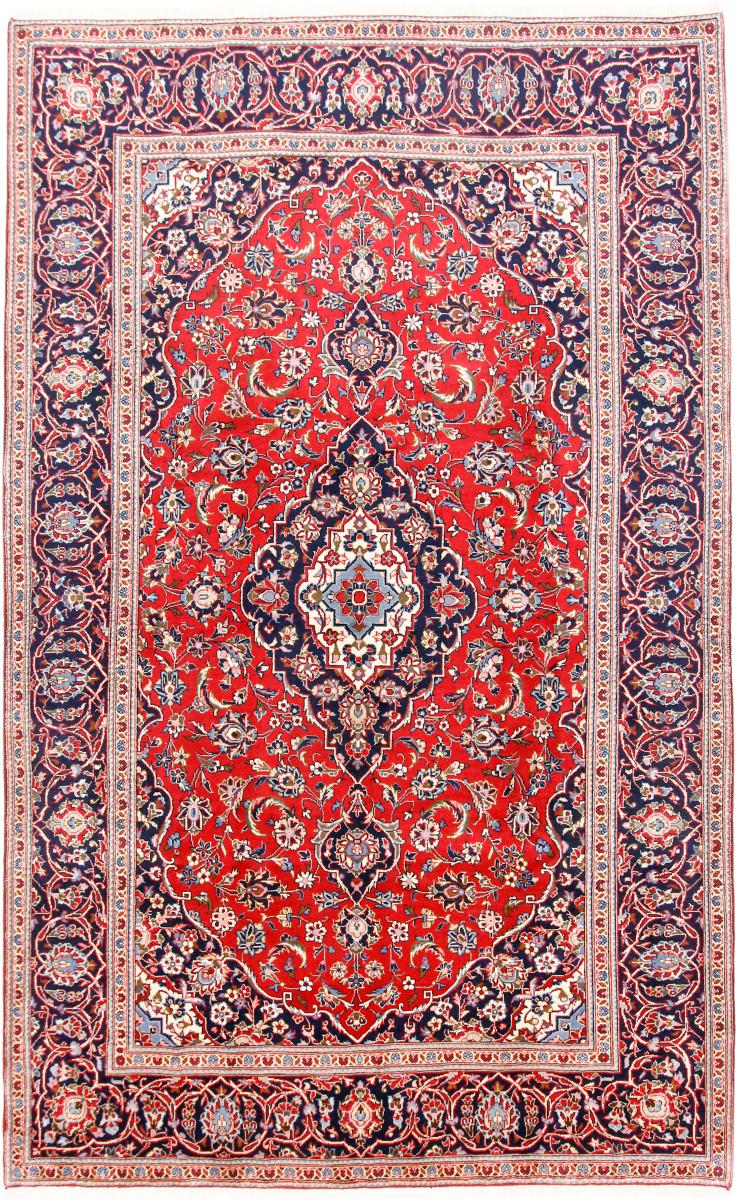 Persian Rug Keshan 10'4"x6'7" 10'4"x6'7", Persian Rug Knotted by hand