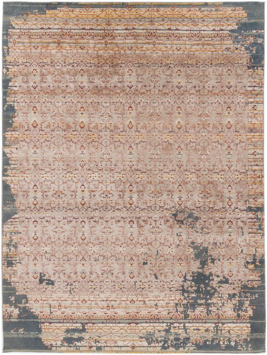 Indo rug Sadraa Heritage 10'2"x7'9" 10'2"x7'9", Persian Rug Knotted by hand