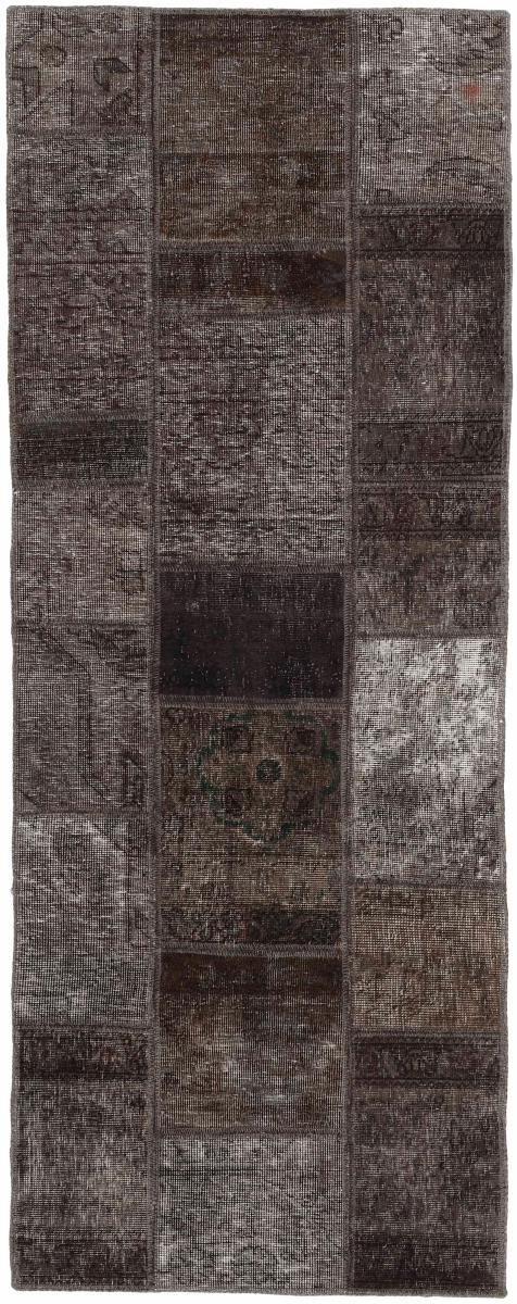 Persian Rug Patchwork 204x72 204x72, Persian Rug Knotted by hand