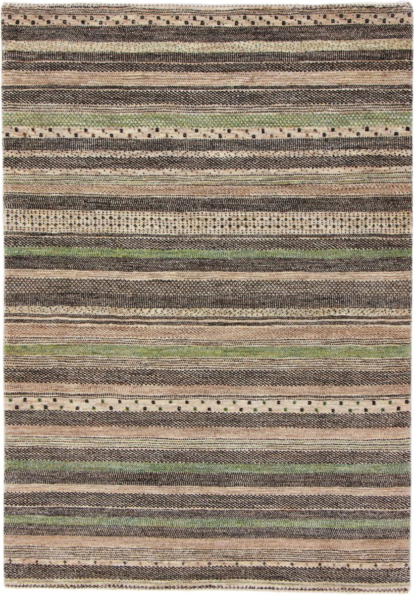 Tapis persan Persan Gabbeh Loribaft Nowbaft 173x124 173x124, Tapis persan Noué à la main