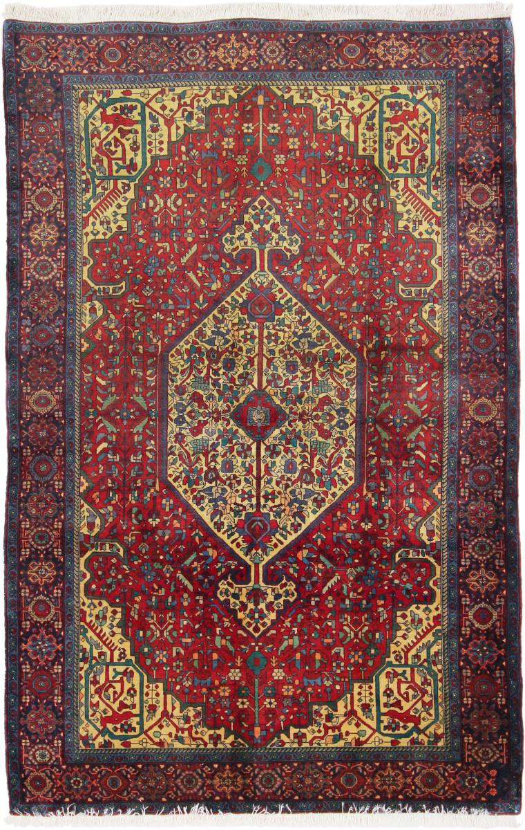 Persian Rug Bidjar 6'9"x4'4" 6'9"x4'4", Persian Rug Knotted by hand