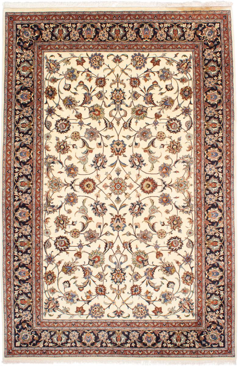 Tapis persan Kaschmar 9'9"x6'5" 9'9"x6'5", Tapis persan Noué à la main