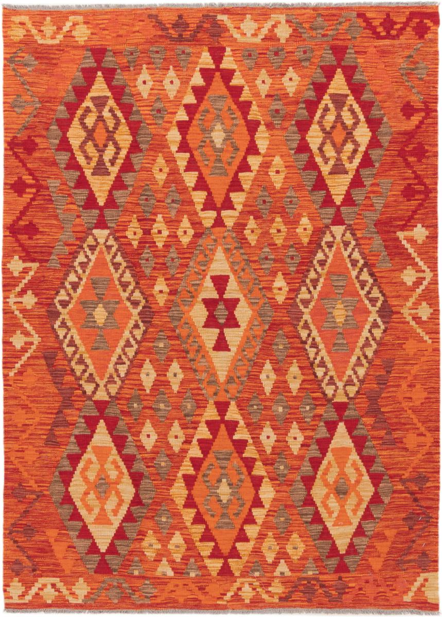 Tapete afegão Kilim Afegão 179x132 179x132, Tapete persa Tecido à mão