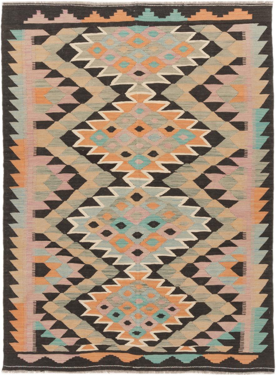 Alfombra afgana Kilim Afghan 6'7"x4'10" 6'7"x4'10", Alfombra persa Tejido a mano