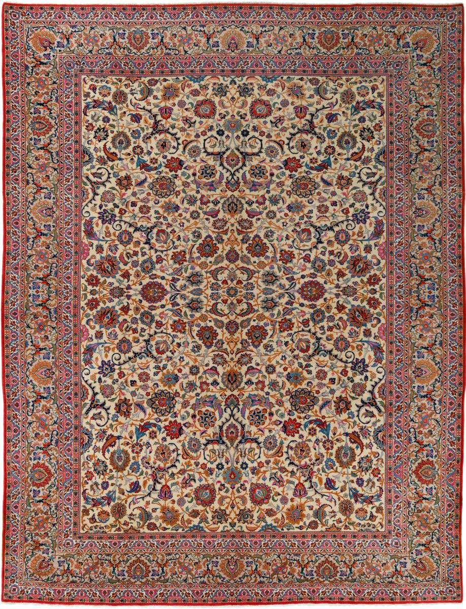 Perzisch tapijt Keshan 13'7"x10'6" 13'7"x10'6", Perzisch tapijt Handgeknoopte