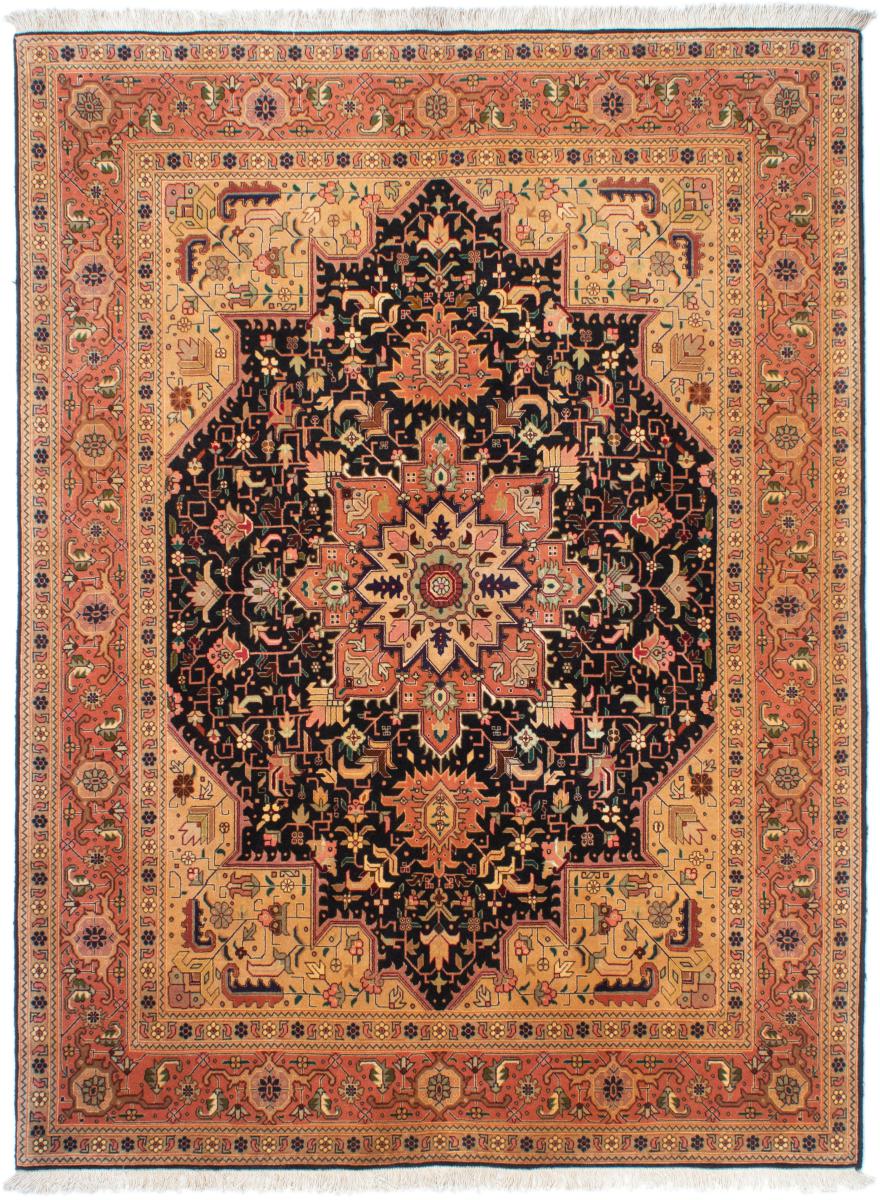 Tapis persan Tabriz 50Raj 204x151 204x151, Tapis persan Noué à la main