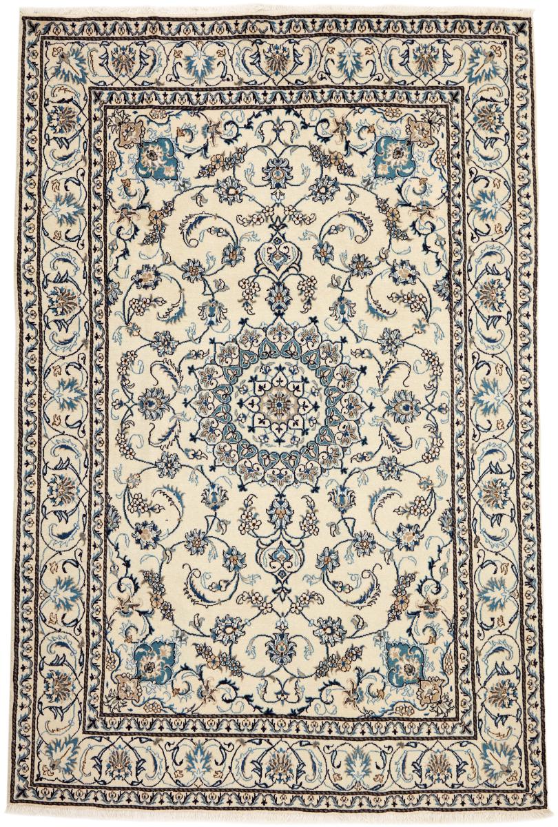  ペルシャ絨毯 ナイン Kaschmar 9'6"x6'4" 9'6"x6'4",  ペルシャ絨毯 手織り