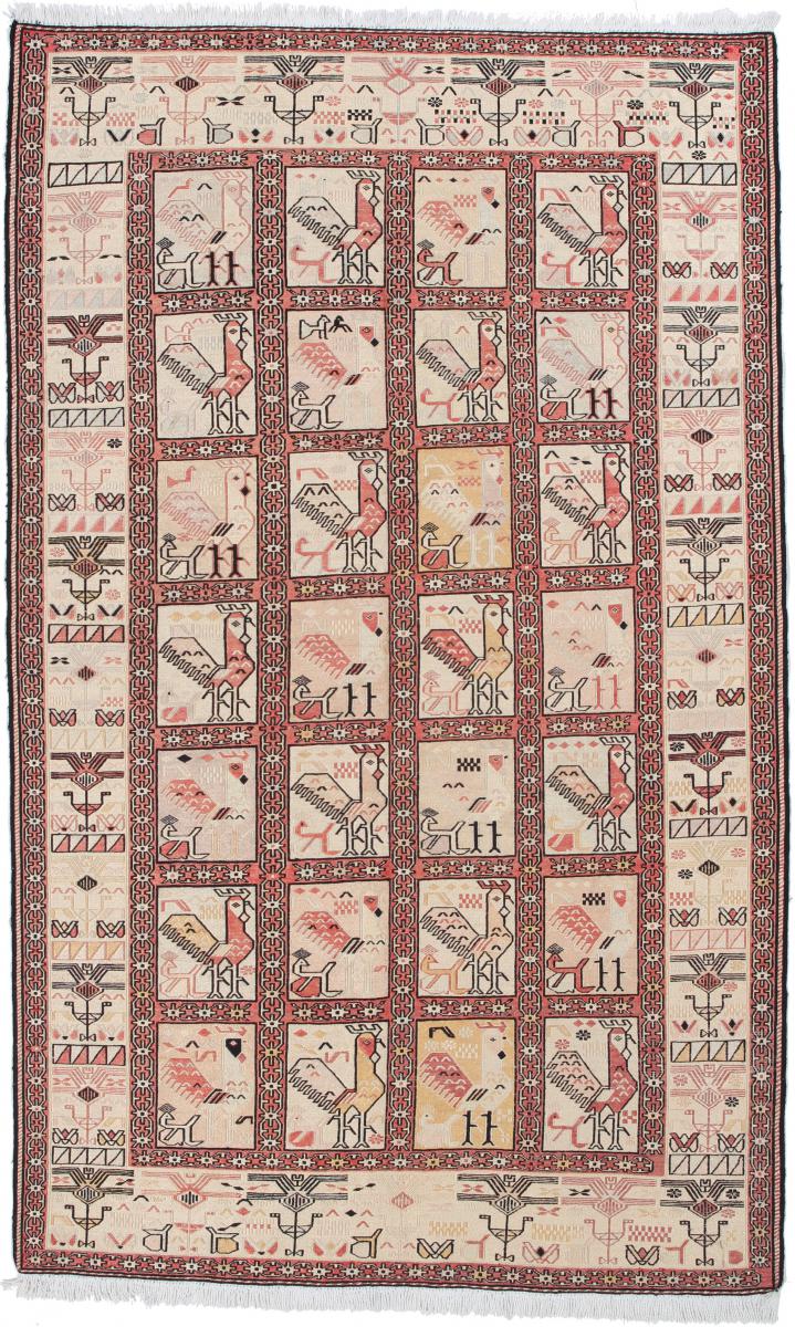 Tappeto persiano Kilim Soumak Shahsavan 193x119 193x119, Tappeto persiano Annodato a mano