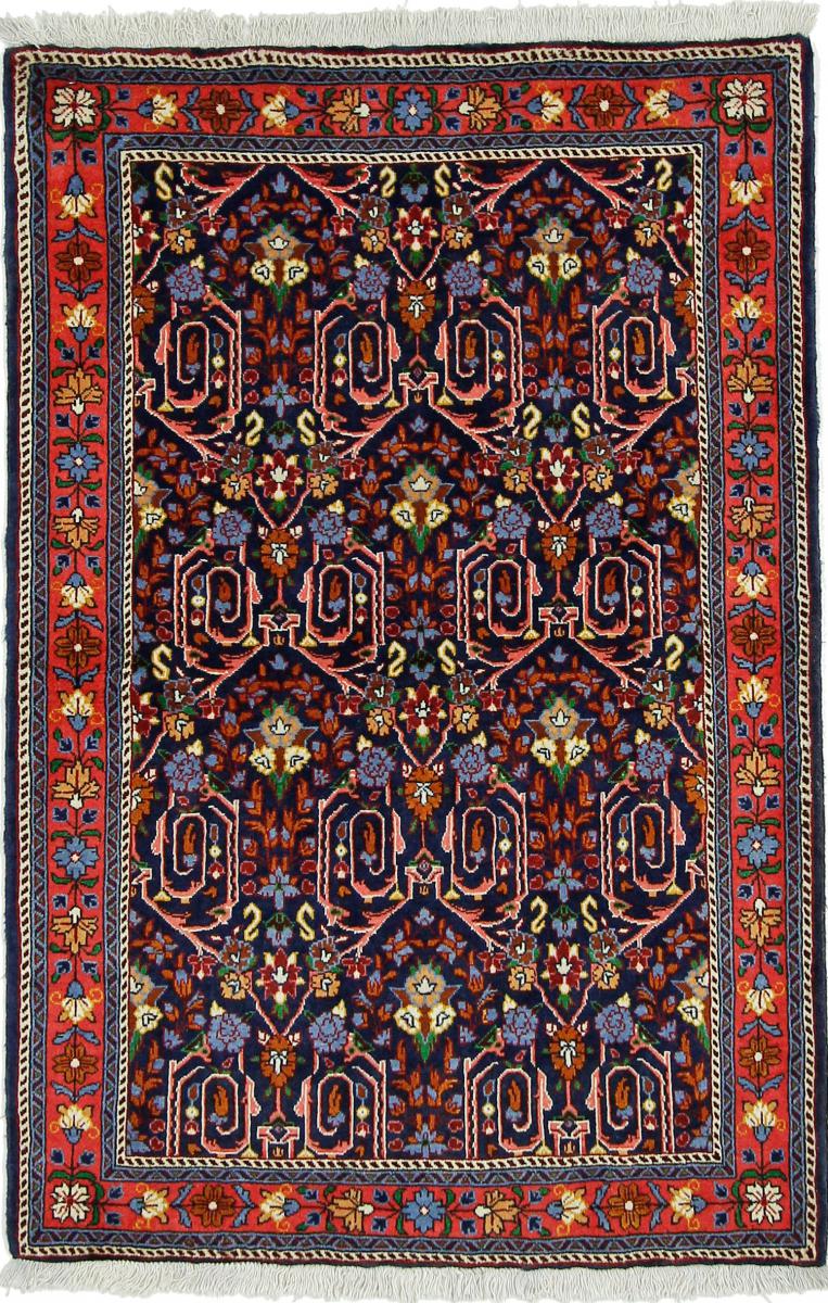 Tapis persan Bidjar 164x111 164x111, Tapis persan Noué à la main