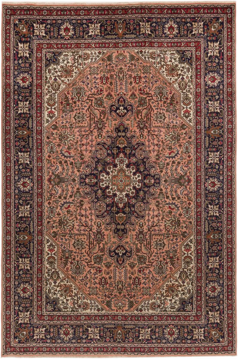 Tapis persan Tabriz 296x198 296x198, Tapis persan Noué à la main