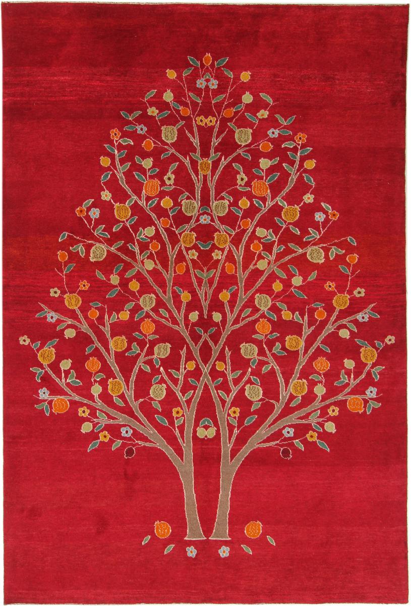 Perzsa szőnyeg Perzsa Gabbeh Loribaft Nature 8'0"x5'5" 8'0"x5'5", Perzsa szőnyeg Kézzel csomózva