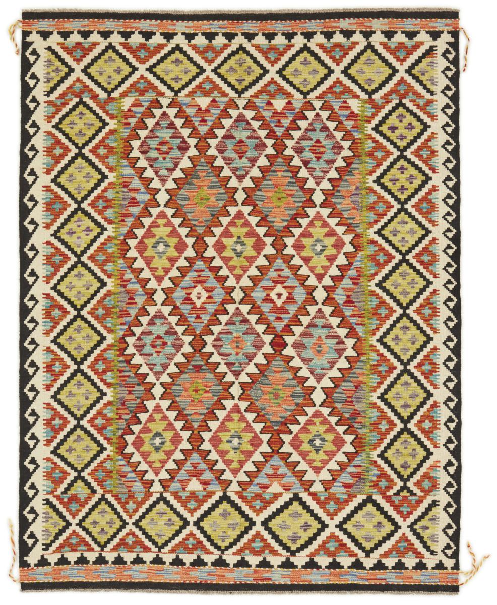 Afghanischer Teppich Kelim Afghan 194x147 194x147, Perserteppich Handgewebt