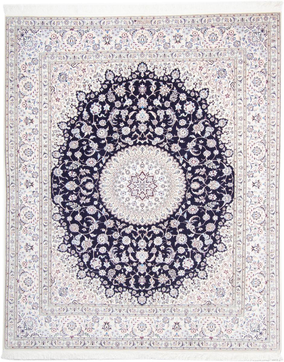 Tapis persan Naïn 6La 251x207 251x207, Tapis persan Noué à la main