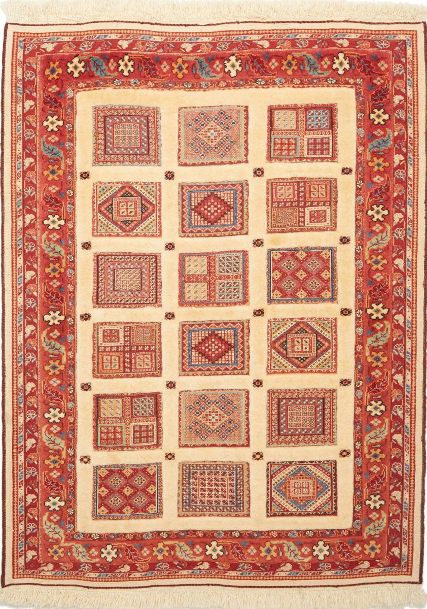  ペルシャ絨毯 Nimbaft 133x101 133x101,  ペルシャ絨毯 手織り