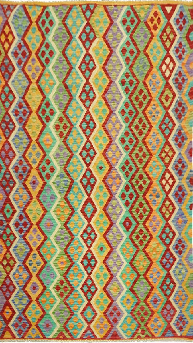 Afghaans tapijt Kilim Afghan Maimana 197x157 197x157, Perzisch tapijt Handgeweven