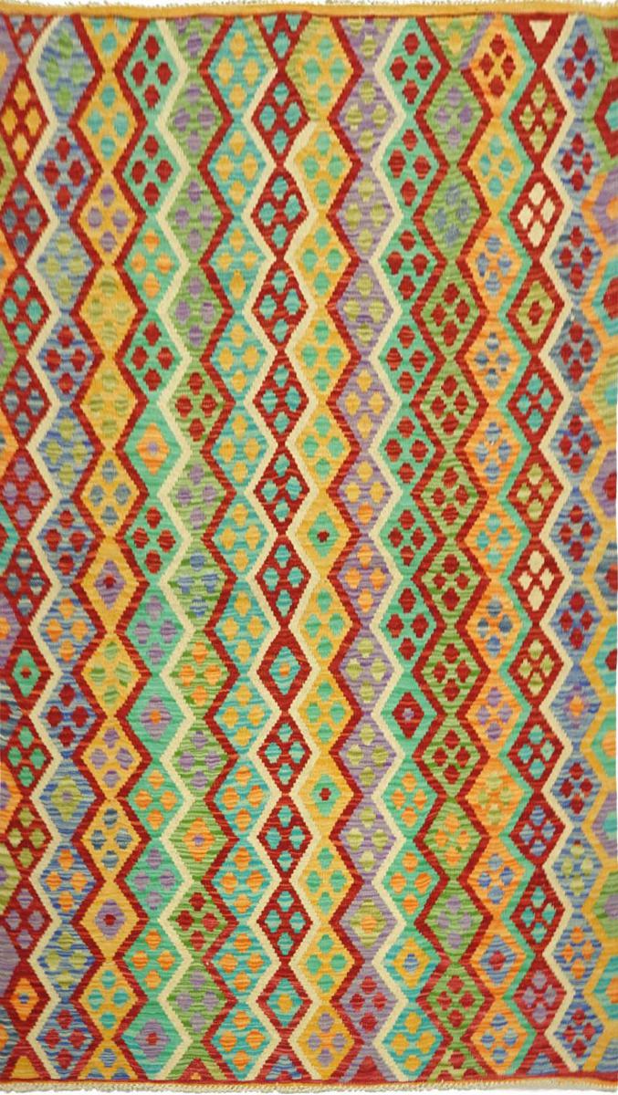 Alfombra afgana Kilim Afghan Maimana 197x157 197x157, Alfombra persa Tejido a mano