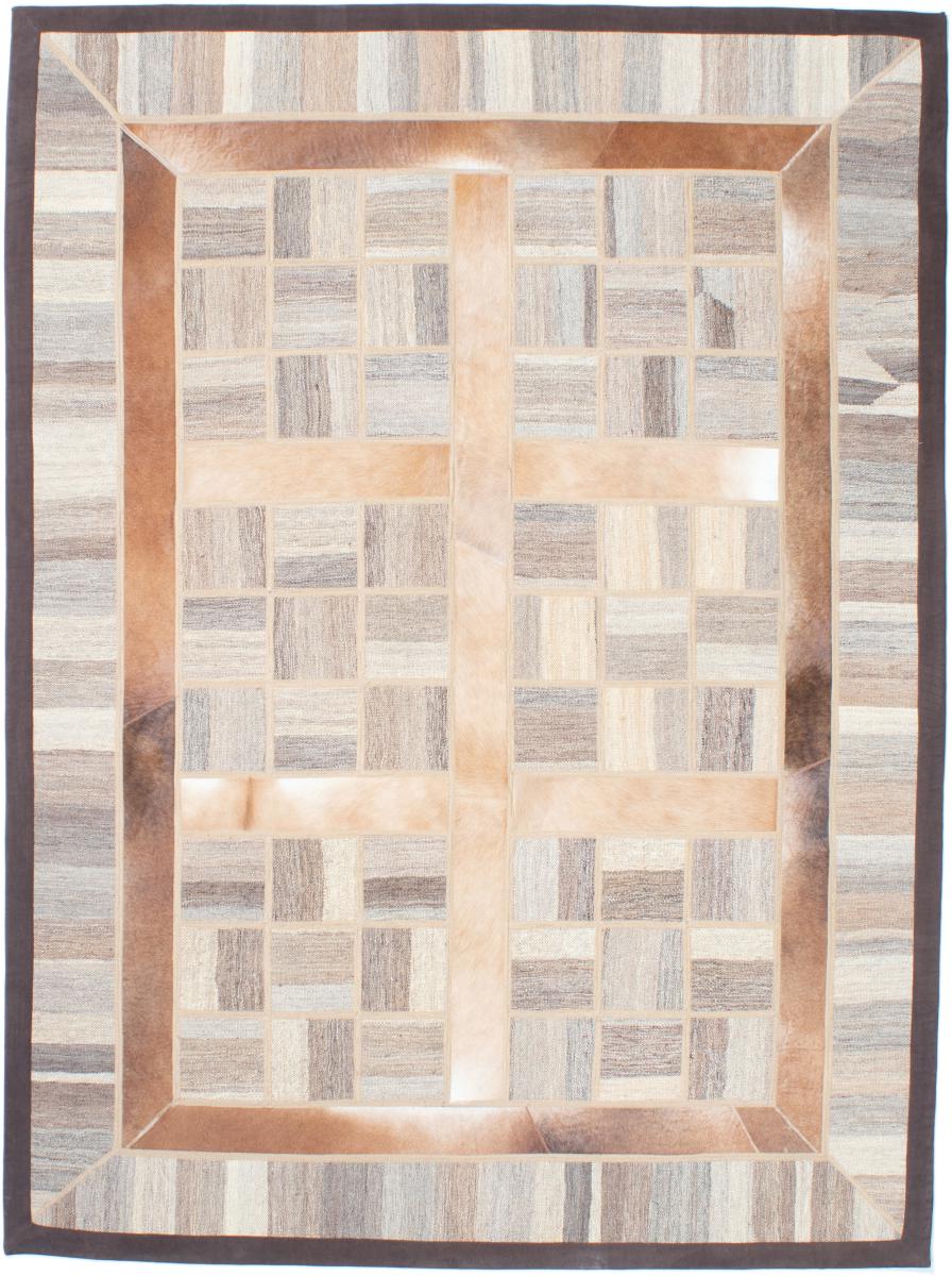  ペルシャ絨毯 キリム パッチワーク 7'1"x5'2" 7'1"x5'2",  ペルシャ絨毯 手織り