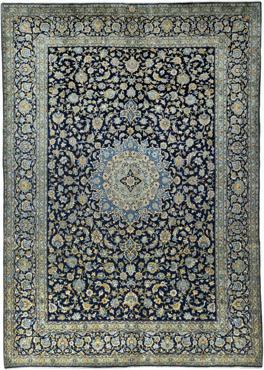 Persian Rug Keshan 13'1"x9'3" 13'1"x9'3", Persian Rug Knotted by hand