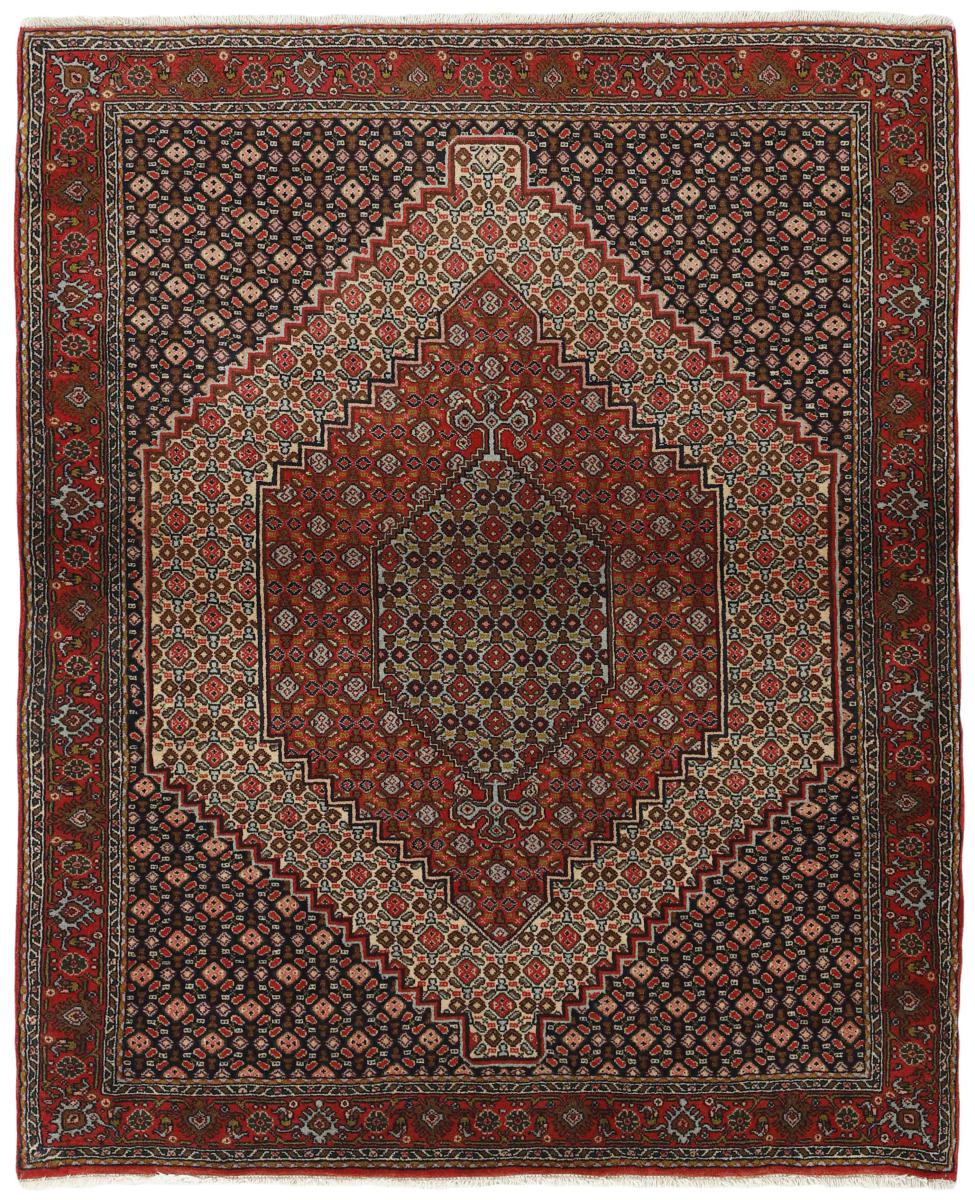 Perzisch tapijt Senneh 154x127 154x127, Perzisch tapijt Handgeknoopte