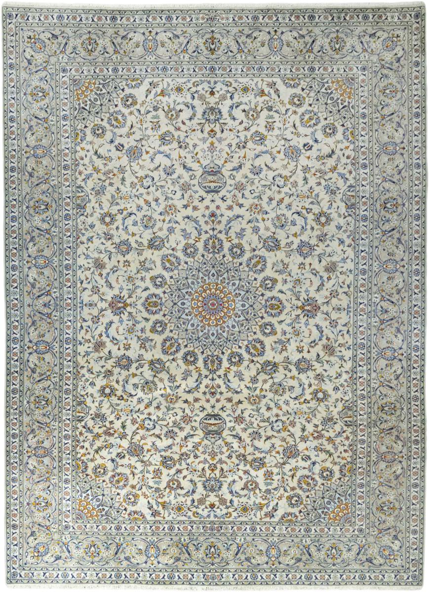 Persian Rug Keshan 13'6"x9'9" 13'6"x9'9", Persian Rug Knotted by hand