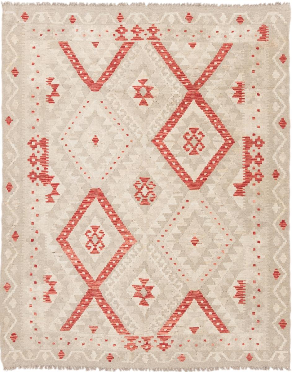 Dywan afgański Kilim Afghan 6'5"x5'1" 6'5"x5'1", Dywan perski Ręcznie tkane