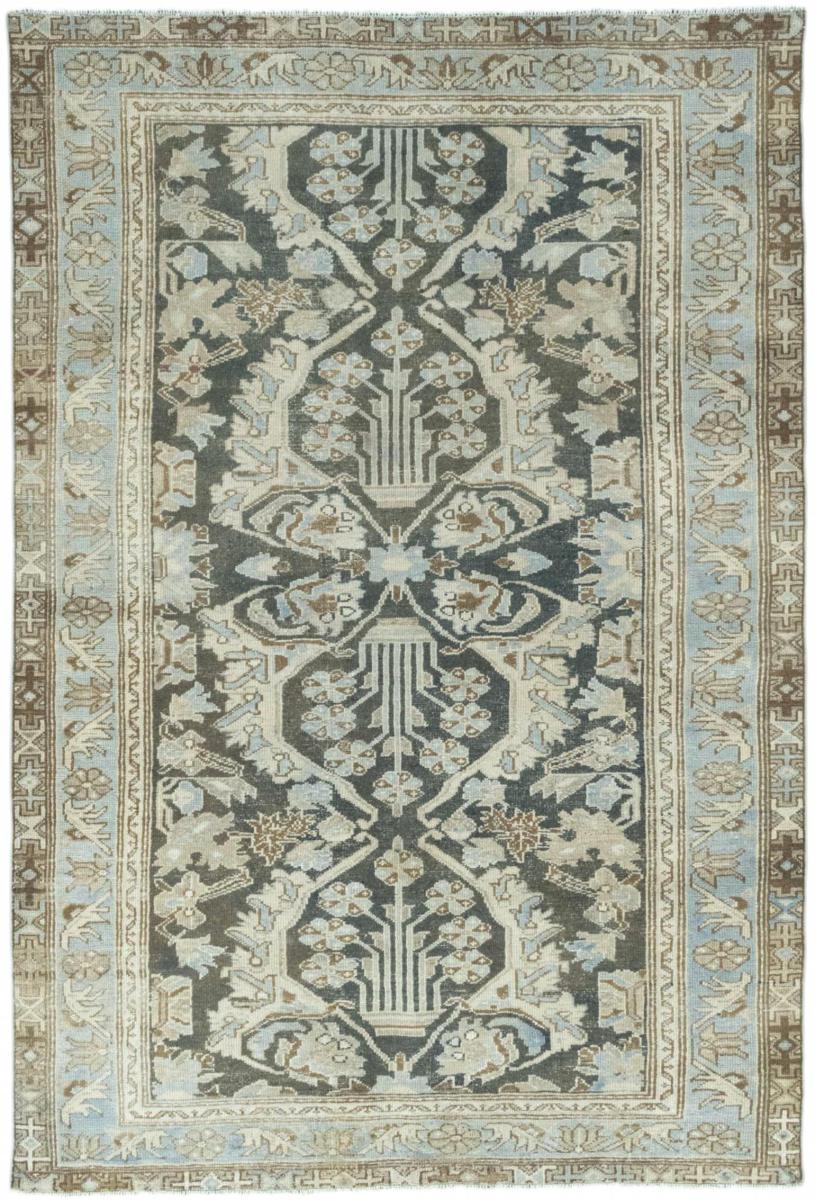 Persian Rug Hamadan 199x132 199x132, Persian Rug Knotted by hand