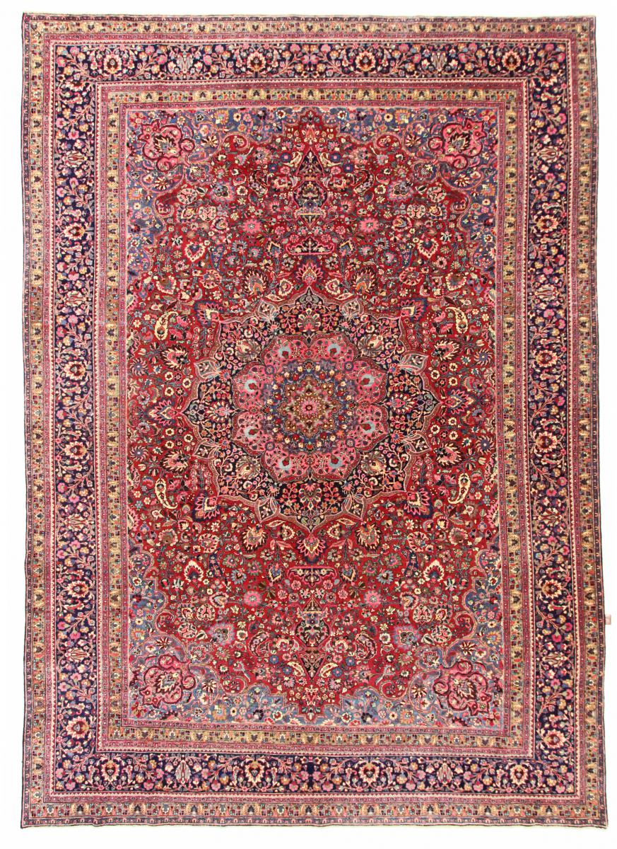 Persian Rug Mashhad Antique 401x291 401x291, Persian Rug Knotted by hand