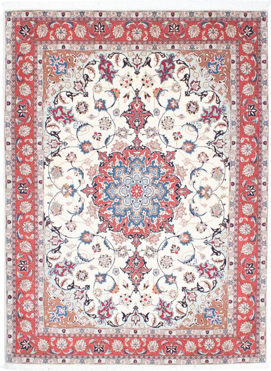  ペルシャ絨毯 タブリーズ 50Raj 6'8"x4'11" 6'8"x4'11",  ペルシャ絨毯 手織り