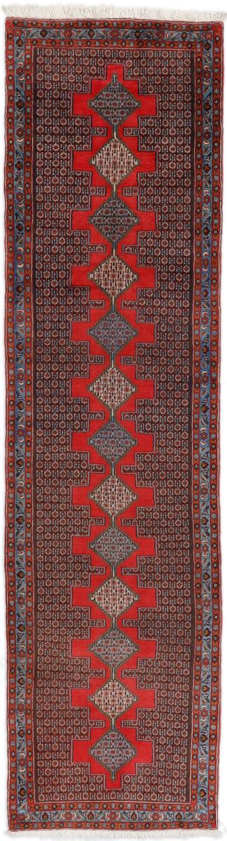 Persian Rug Senneh 12'5"x3'1" 12'5"x3'1", Persian Rug Knotted by hand