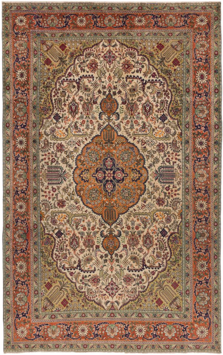 Persian Rug Tabriz 10'0"x6'7" 10'0"x6'7", Persian Rug Knotted by hand