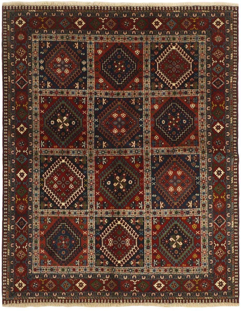Persian Rug Yalameh 194x152 194x152, Persian Rug Knotted by hand