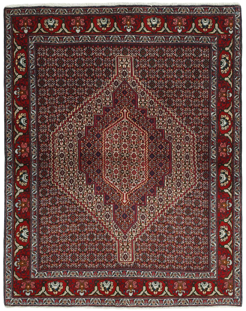 Perserteppich Senneh 152x122 152x122, Perserteppich Handgeknüpft