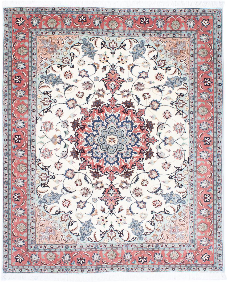 Persian Rug Tabriz 50Raj 192x159 192x159, Persian Rug Knotted by hand
