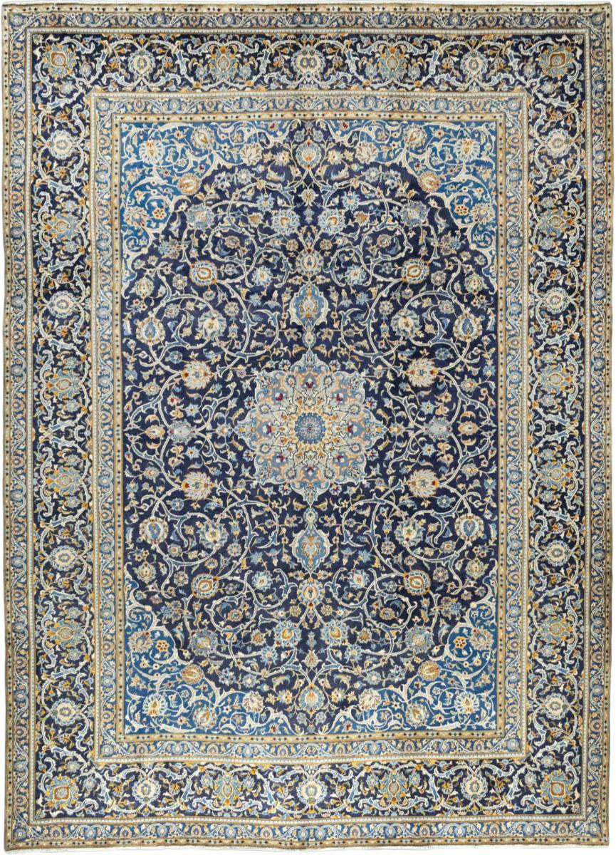 Persian Rug Keshan 13'5"x9'9" 13'5"x9'9", Persian Rug Knotted by hand