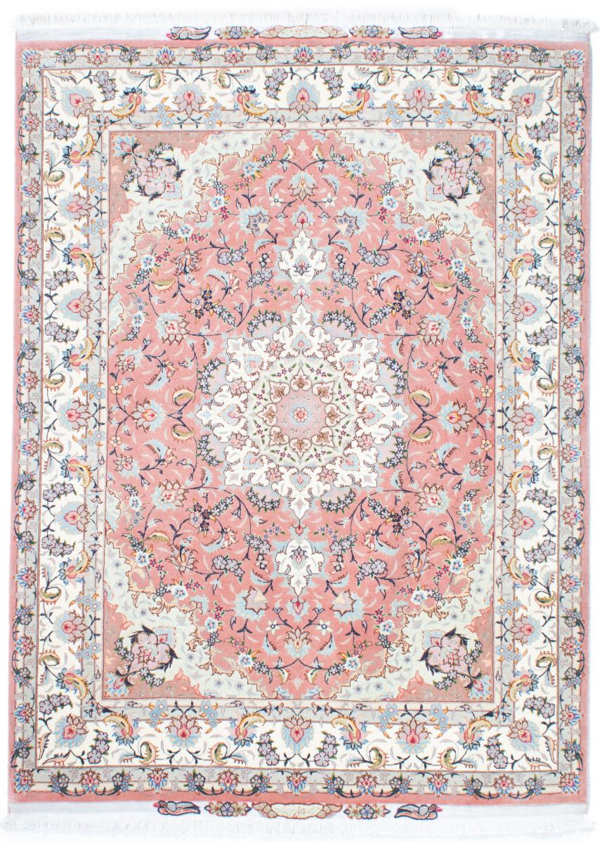 Tapis persan Tabriz 50Raj 6'8"x5'0" 6'8"x5'0", Tapis persan Noué à la main