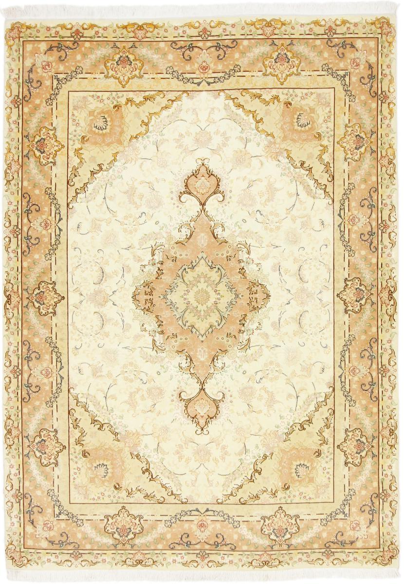 Persisk tæppe Tabriz Floral 209x148 209x148, Persisk tæppe Knyttet i hånden