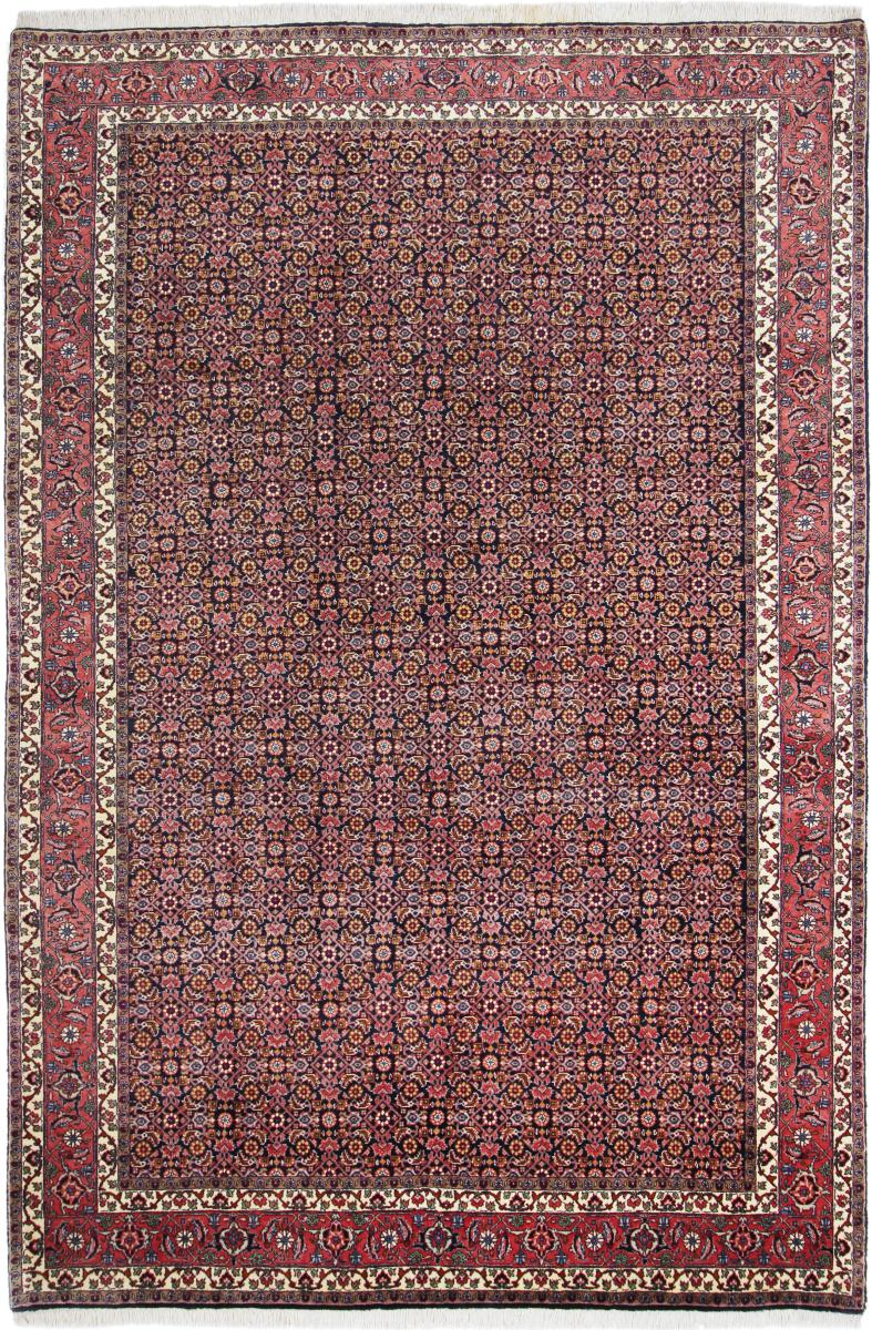 Persian Rug Bidjar Tekab 9'11"x6'6" 9'11"x6'6", Persian Rug Knotted by hand