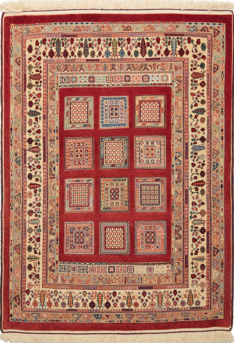 Persian Rug Nimbaft 4'9"x3'6" 4'9"x3'6", Persian Rug Knotted by hand